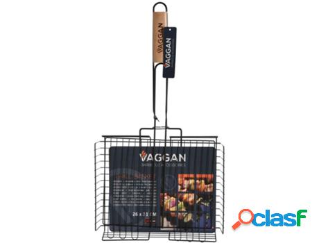 Parrilla doble honda mango madera 26x31 cm