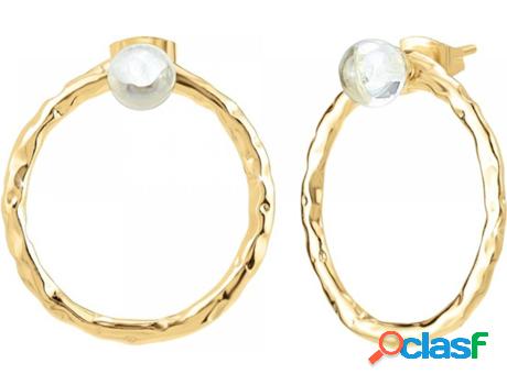 Pendientes SC_CRYSTAL (bañado a rodio - Dorado - 25 mm x