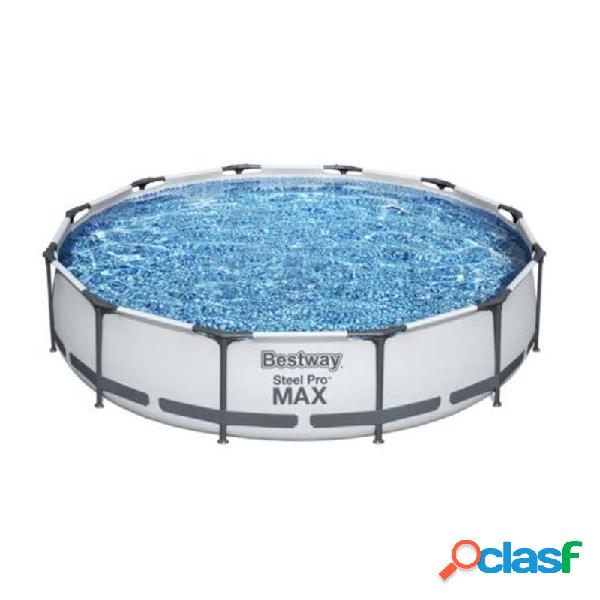 Piscina bestway steel pro max 56416 con depuradora 366x76 cm