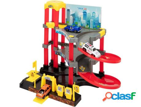 Pista CB TOYS Parking infantil 3 niveles y 3 coches