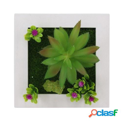 Plantas de simulación artificial Colgante de pared 3D /