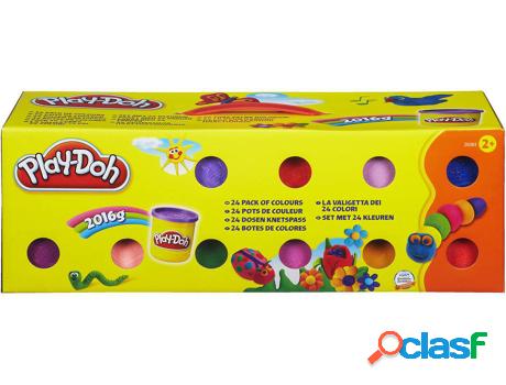 Plastilina PLAY-DOH Pack de 24 botes (Edad Mínima: 2 años)