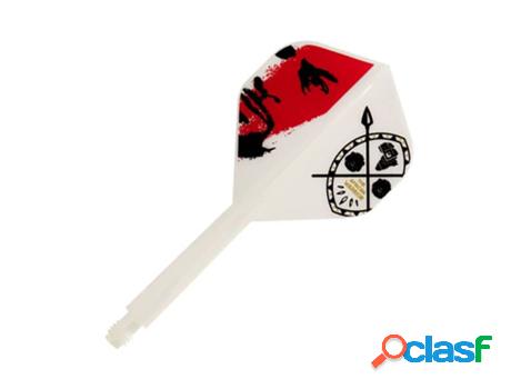 Plumas de Dardos CONDOR DARTS (Blanco - 27.5)