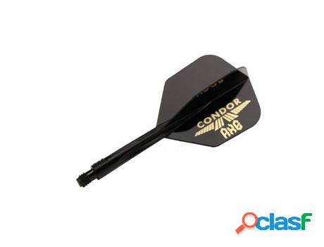 Plumas de Dardos CONDOR DARTS (Negro - 21.5)