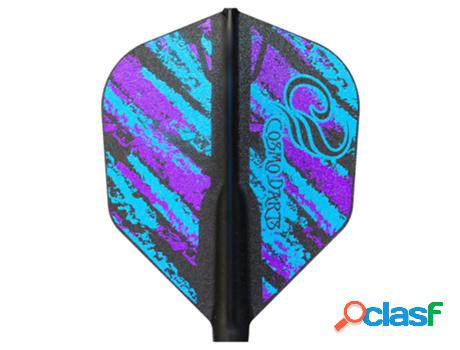 Plumas de Dardos COSMO DARTS (Azul)