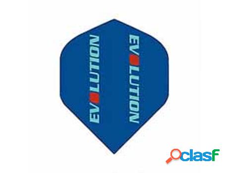 Plumas de Dardos EVOLUTION DARTS (Azul)