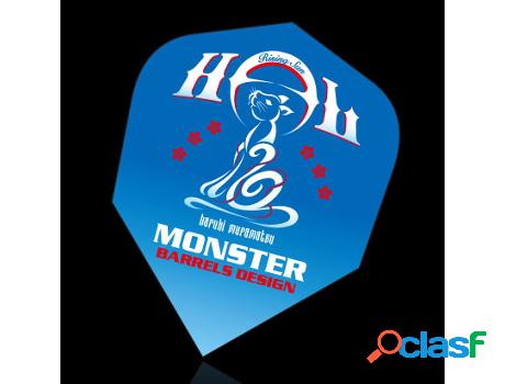 Plumas de Dardos MONSTER DARTS (Azul)