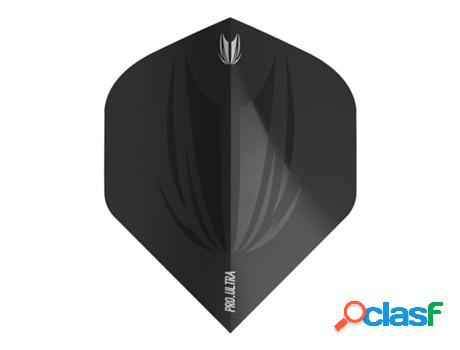 Plumas de Dardos TARGET DARTS (Negro)