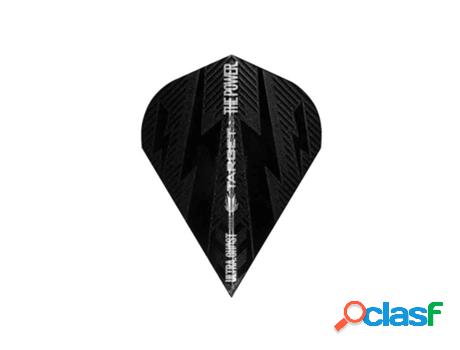 Plumas de Dardos TARGET DARTS (Negro)