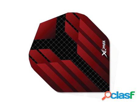 Plumas de Dardos XQMAX (Rojo)