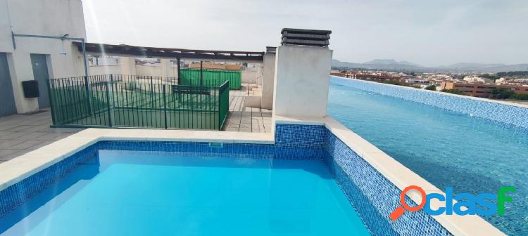 Preciosa vivienda con piscina en la terraza y barbacoa