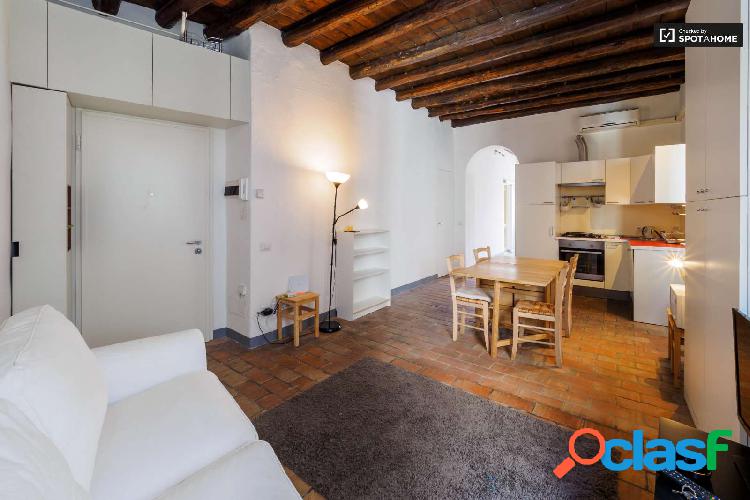 Precioso apartamento de 1 dormitorio en alquiler en Navigli