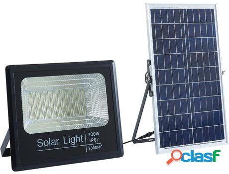 Proyector y Aplique de Exterior SOLARGEO Lento (Negro -
