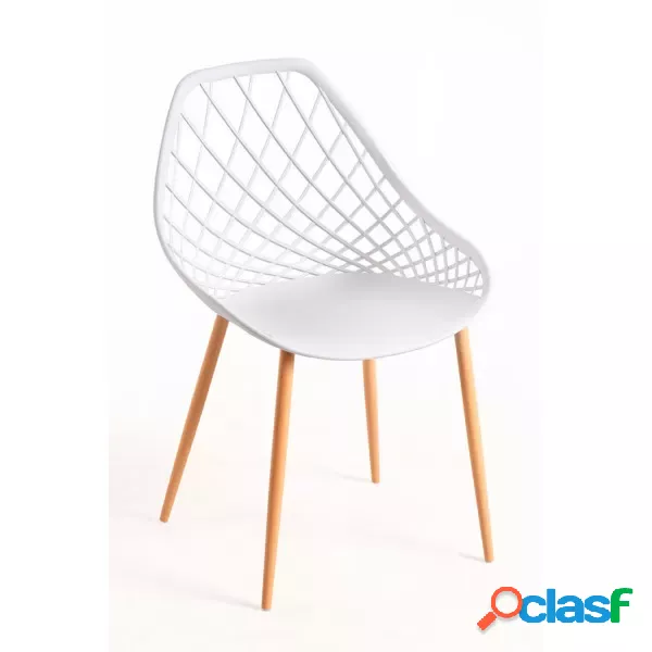 RegalosMiguel - Silla Net - Blanco