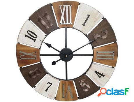 Reloj VENTE UNIQUE Galway (Multicolorido - Madera, Metal -
