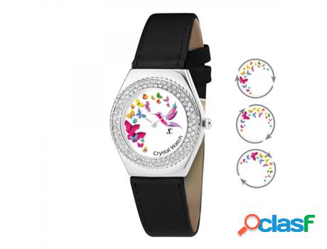 Relojes SC_CRYSTAL Mujer (Latón - Negro)