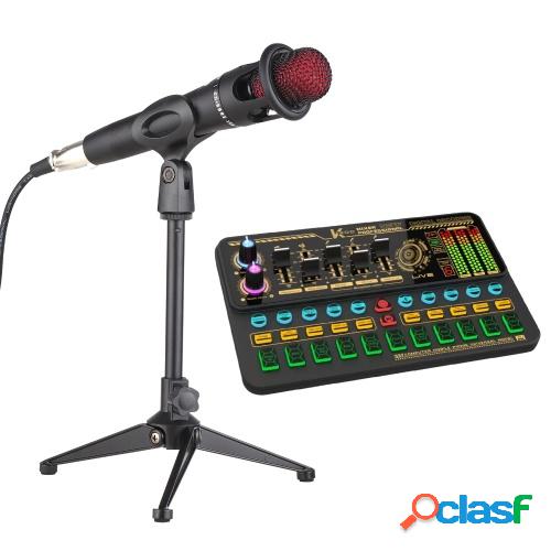 SK500 Tarjeta de sonido en vivo portátil Dispositivo