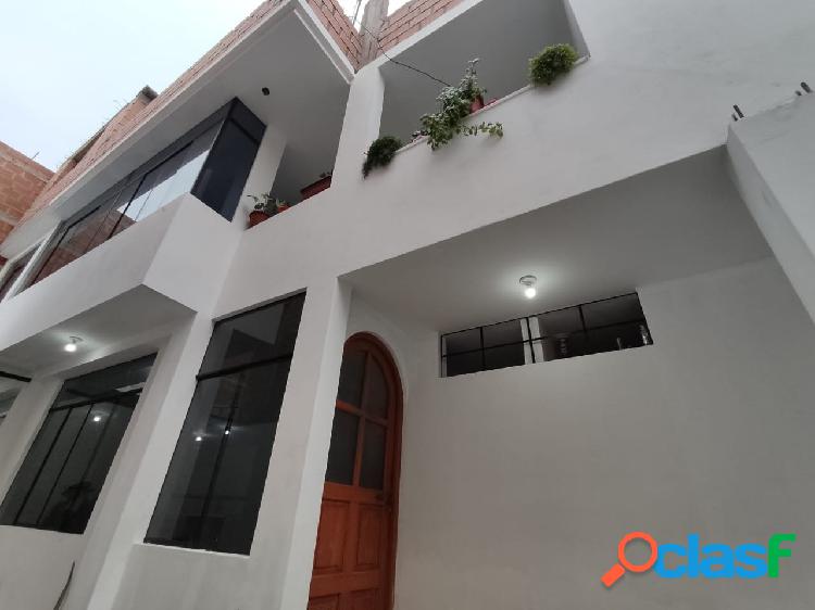 Se vende hermosa y funcional casa de dos pisos en Tacna
