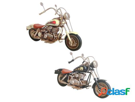 Signes Grimalt - Moto Chooper Vintage 2 Unidades Blanco de