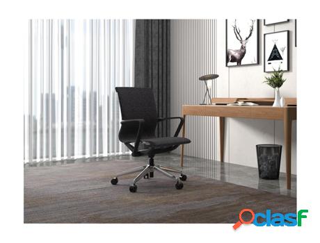 Silla Operativa VENTE-UNIQUE (Tela - Gris - 91x58.5x56.5 cm)