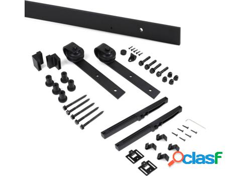 Sistema Barn para Puertas Correderas Colgadas de Madera,