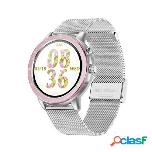 SmartWatch DCU Metal Silver - 1.3", 23 Modos Deporte,