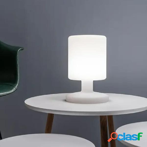 Smartwares Lámpara de mesa LED blanco 17x25,5 cm