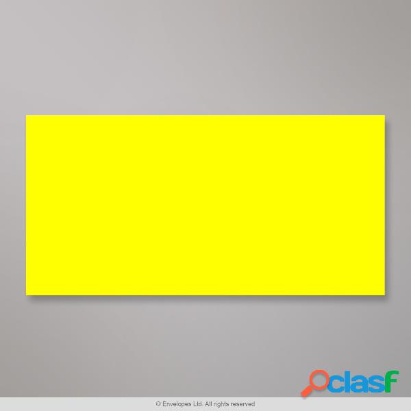 Sobre amarillo neón de 110x220 mm (DL)