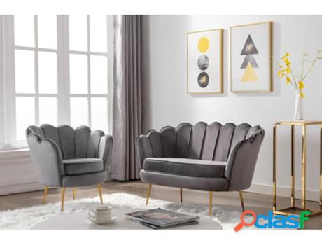 Sofás y Sillones VENTE-UNIQUE (Tela - Multicolor - 78 x 124