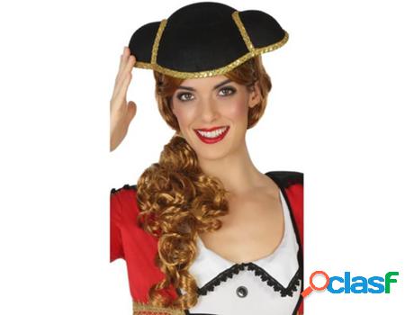 Sombrero DISFRAZZES Montera De Torero Negra Y Dorada