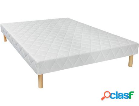 Somier DREAMEA Panacea (Blanco - Madera - Compatible con