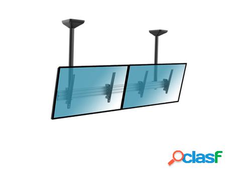 Soporte de techo para 2 TV 45"-55", Altura 100 cm