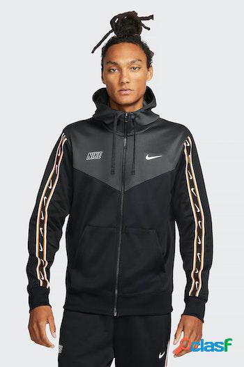 Sudadera nike sportswear repeat hoody negro hombre