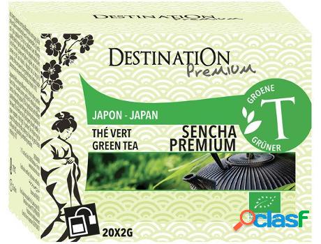 Té DESTINATION Te Verde Sencha Japon Sobres Bio 20 Xr