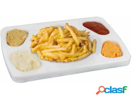 Tabla Salsera 30 X 20 X 1,5 Cm Modelo Rondelle