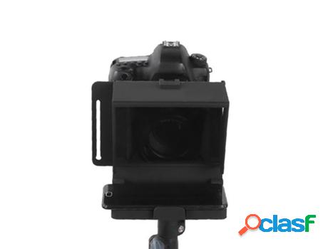 Teleprompter portátil para cámara de teléfono móvil