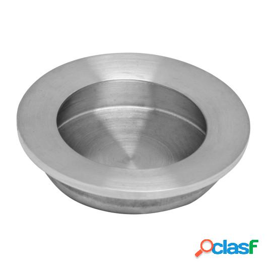 Tirador Mueble Ø50X11Mm Embutir Inox Acero Inox 219 Eurolat