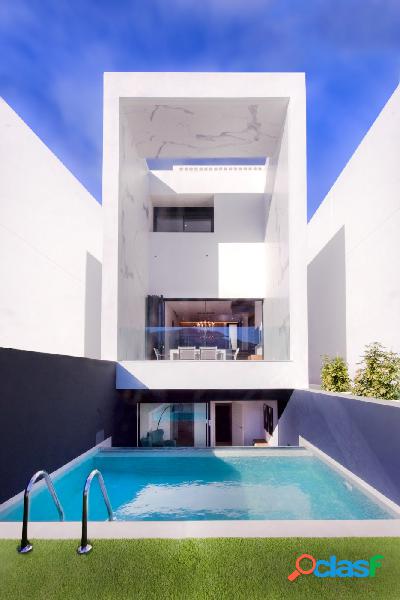 Venta obra nueva Albir centro Villa de lujo piscina privada