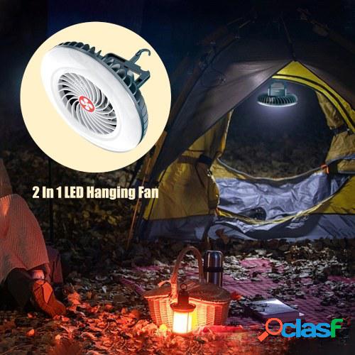 Ventilador colgante LED 2 en 1 Ventilador para tienda de