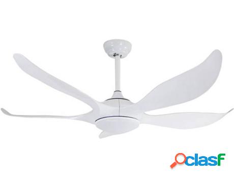 Ventilador de Techo CRISTALRECORD Noro Blanco (36.4 W -
