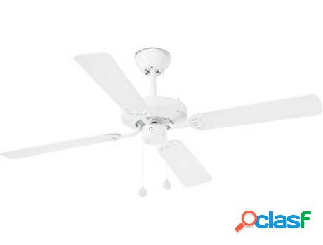 Ventilador de Techo FARO BARCELONA Yakarta Blanco (51 W -