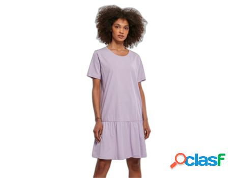 Vestido URBAN CLASSICS Mujer (XS - Blanco)