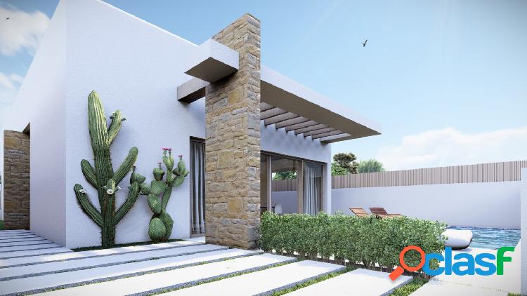 Villa en planta baja en estilo Ibiza