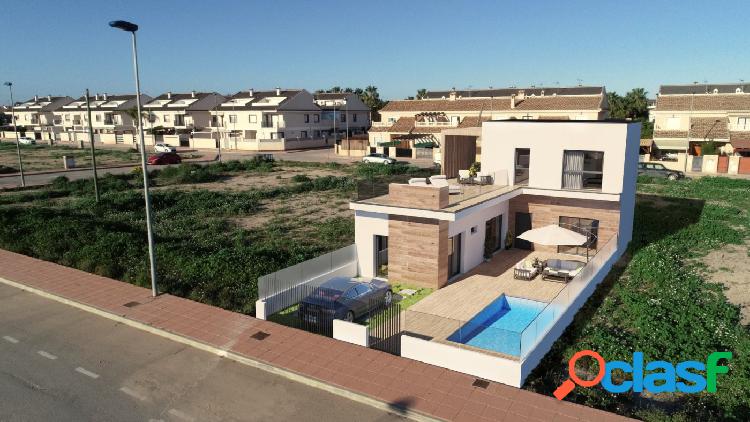 Villas independientes con piscina y solarium, zona San