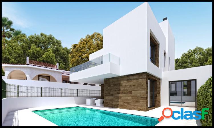 Villas modernas de obra nueva en Albir, Alfaz del pi