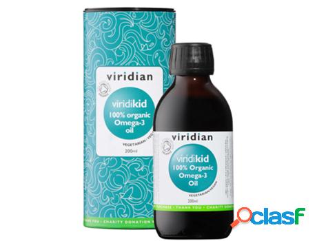 Viridian ViridiKid 100% Organic Omega 3 Oil 200ml
