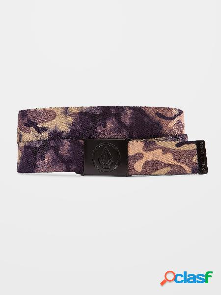Volcom Cinturón Circle Web - COVERT GREEN