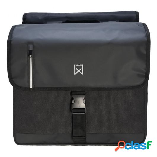 Willex Bolso doble de ejecutivo negro 30 L
