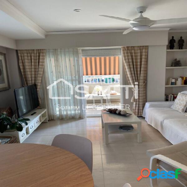 piso de 3 dormitorios y 2 baños con terraza y jardin