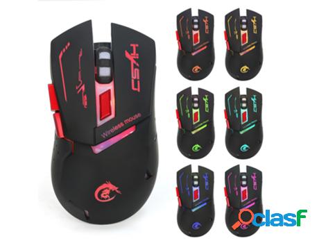 2.4Ghz Inalámbrico Mouse, 6 Buttons, 3-Level Dpi Adjustable